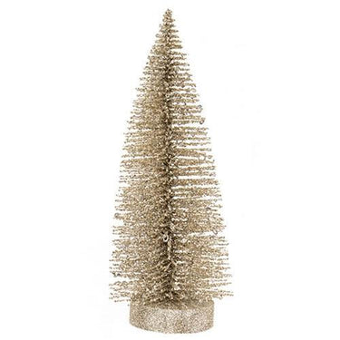 Silver Sparkle Bottle Brush Tree 10 - The Fox Decor